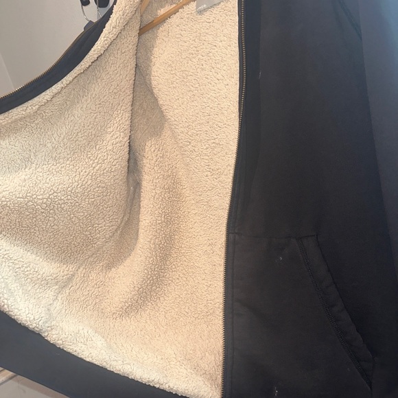 Vince Men’s Fur Insulated Jacket Black Size Large - Picture 3 of 3